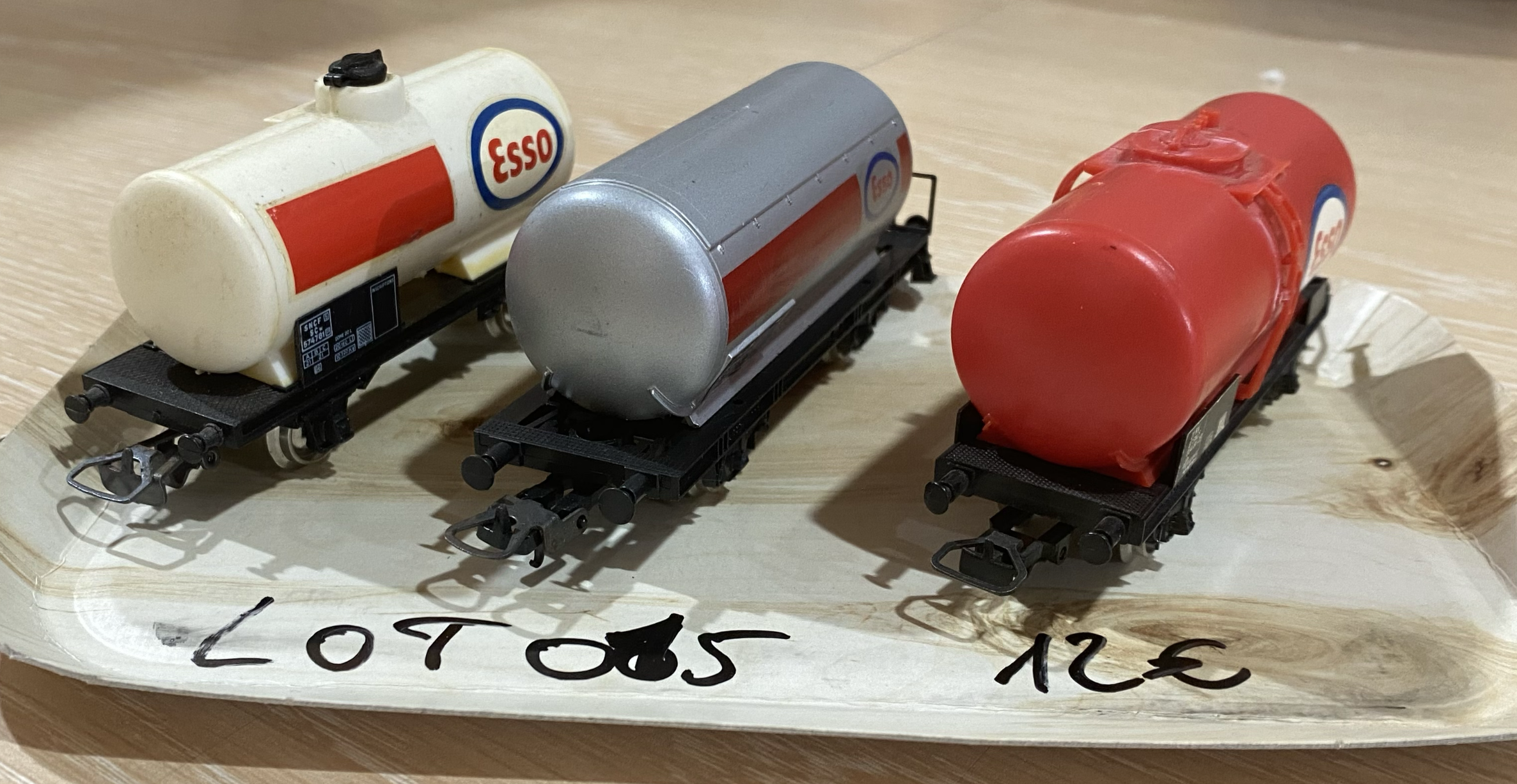 LOT TRAIN JOUEF PLASTIC