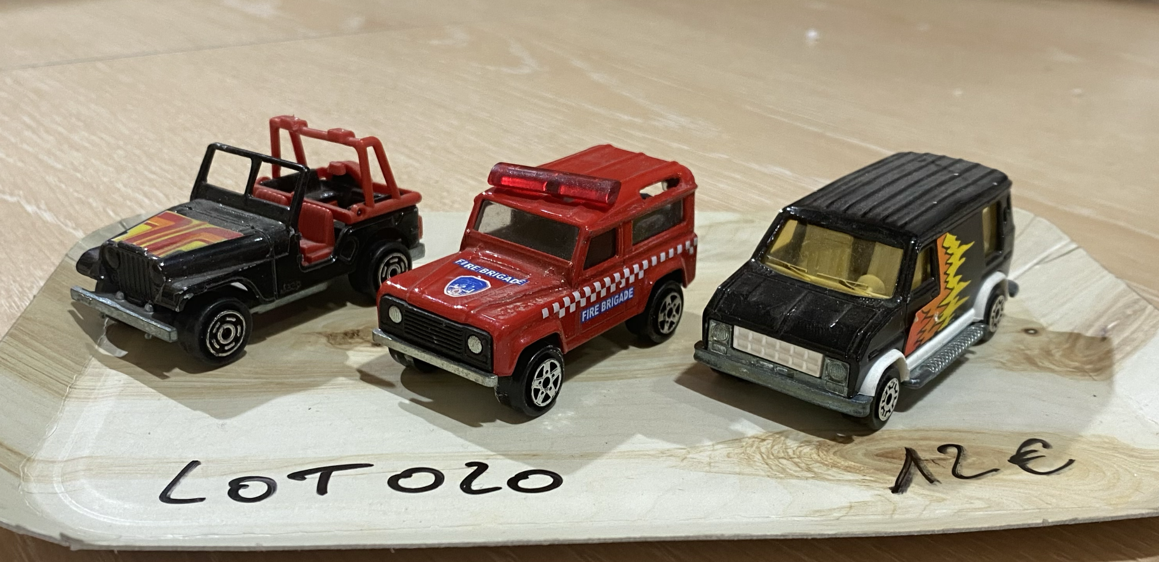 LOT MAJORETTE 4X4 1/43