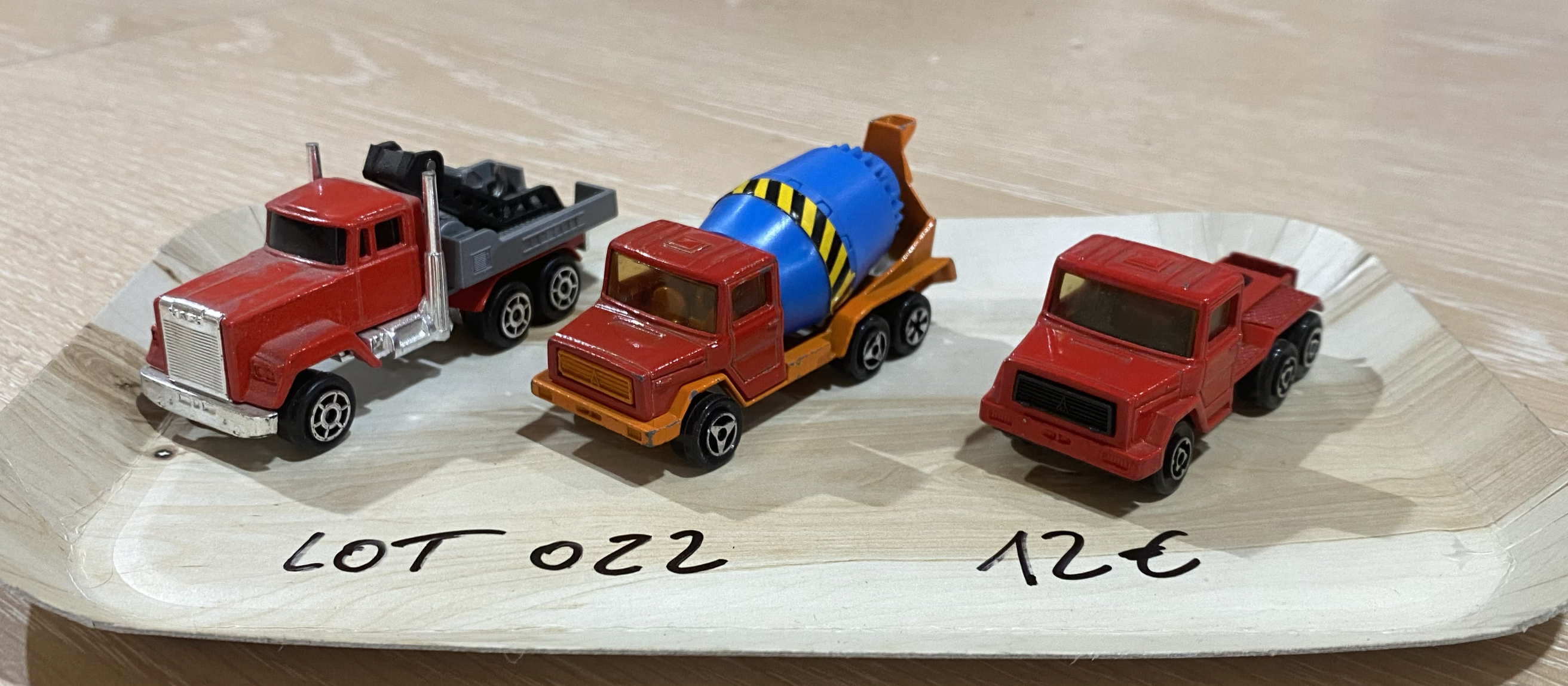 LOT MATCHBOX CAMION 1/64