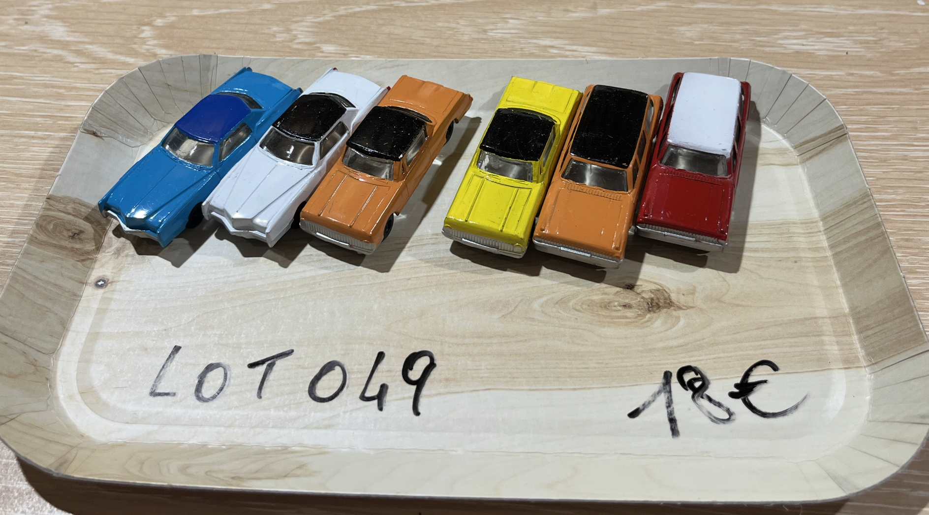 LOT VOITURES AMERICANS 1/87