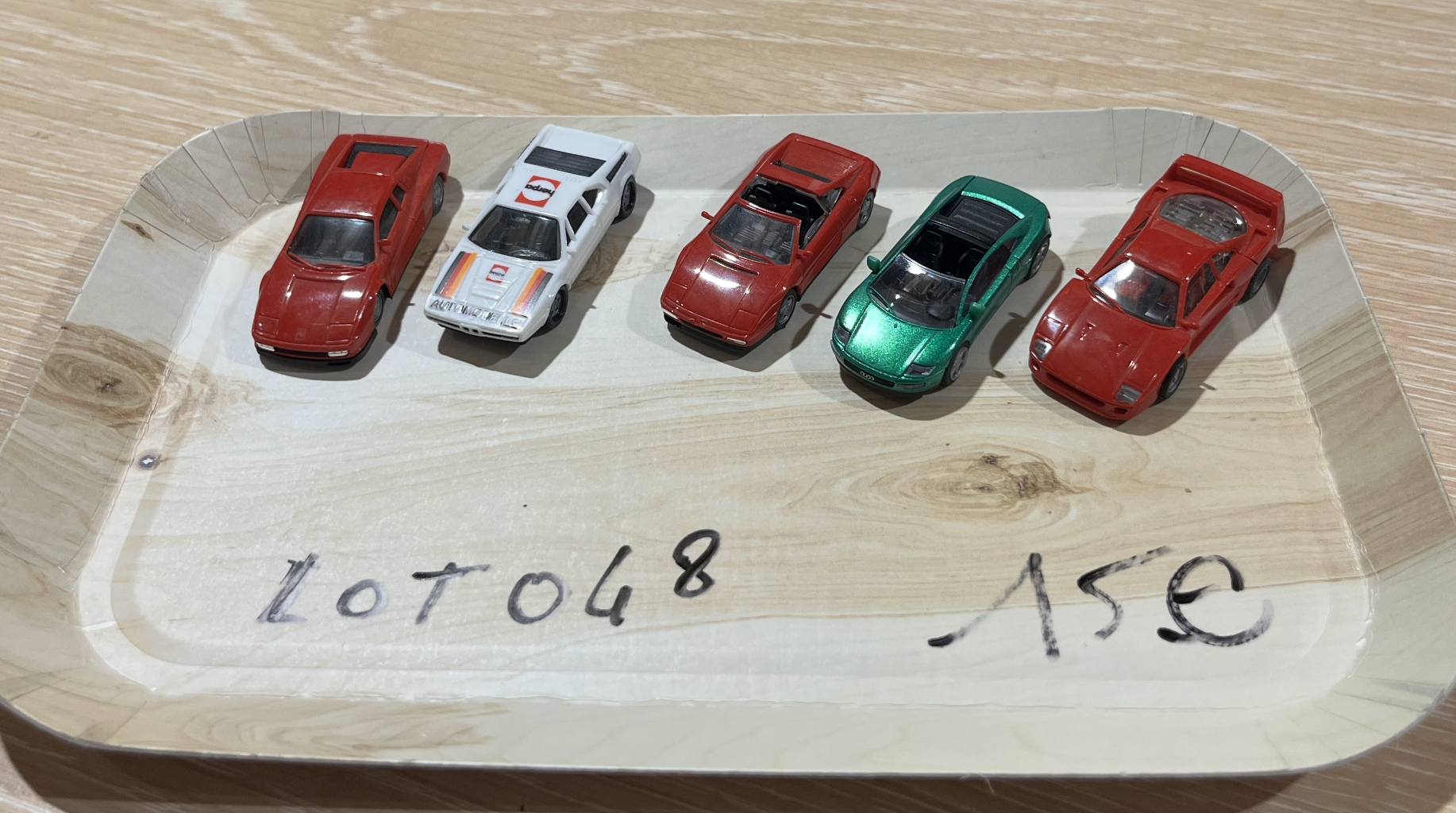 LOT VOITURES SPORTIVES 1/87