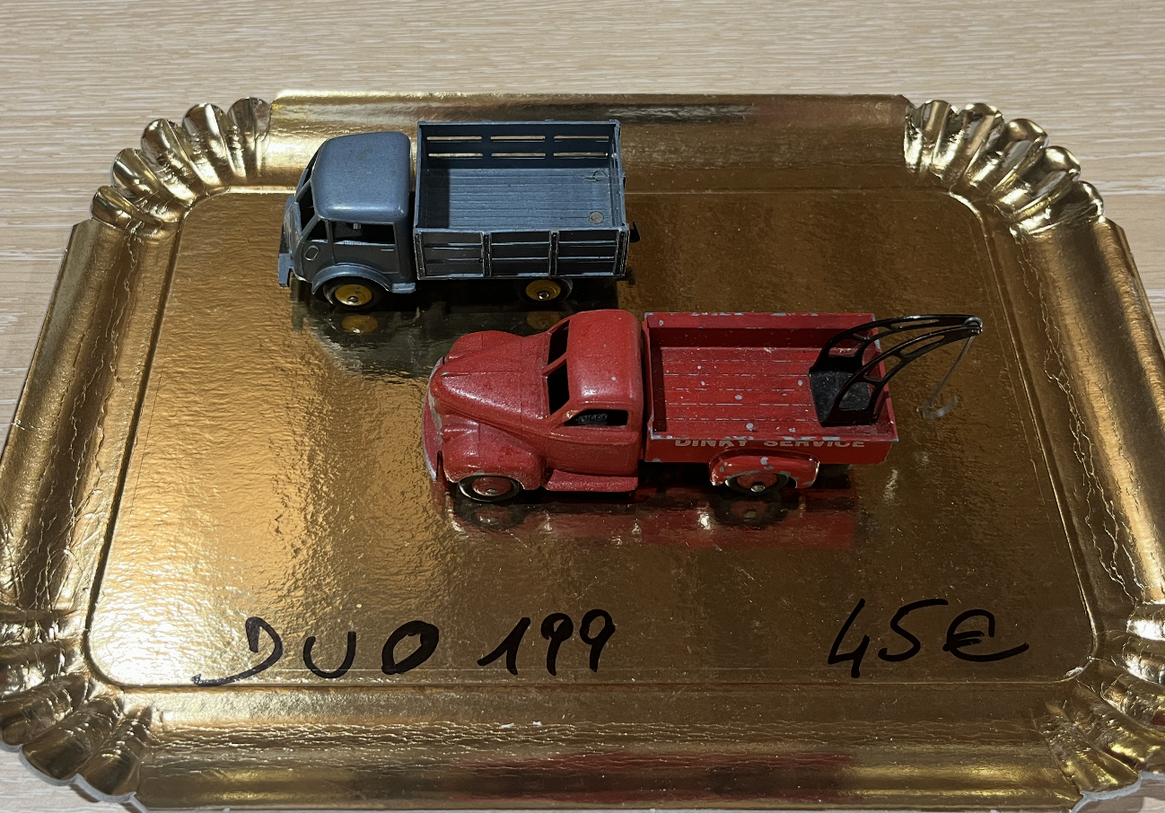 DUO DINKY TOYS CAMIONNETTE 1/43