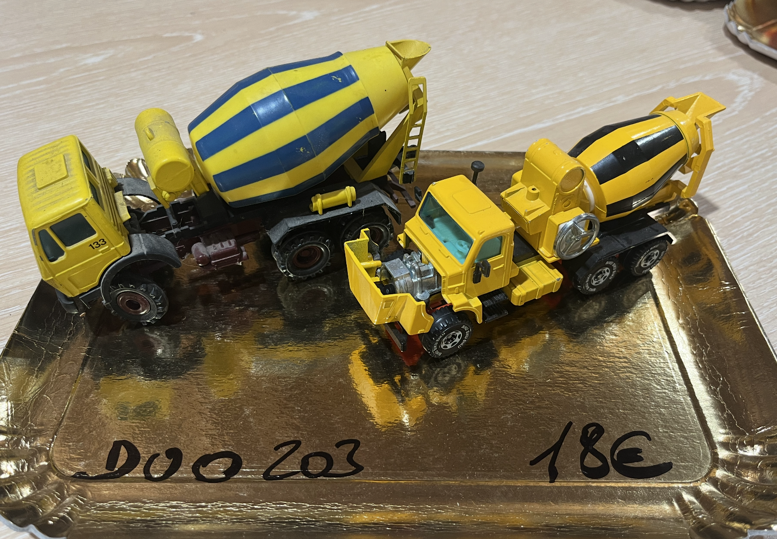 DUO CAMION TOUPIE 1/43
