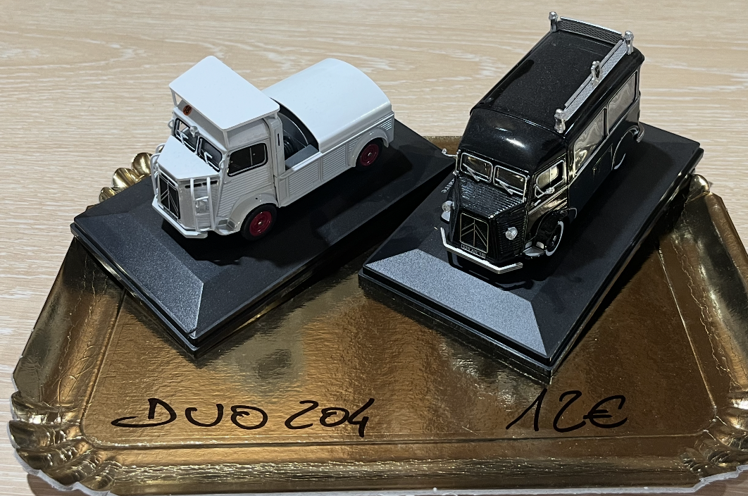 DUO CITROEN TYPE H 1/43