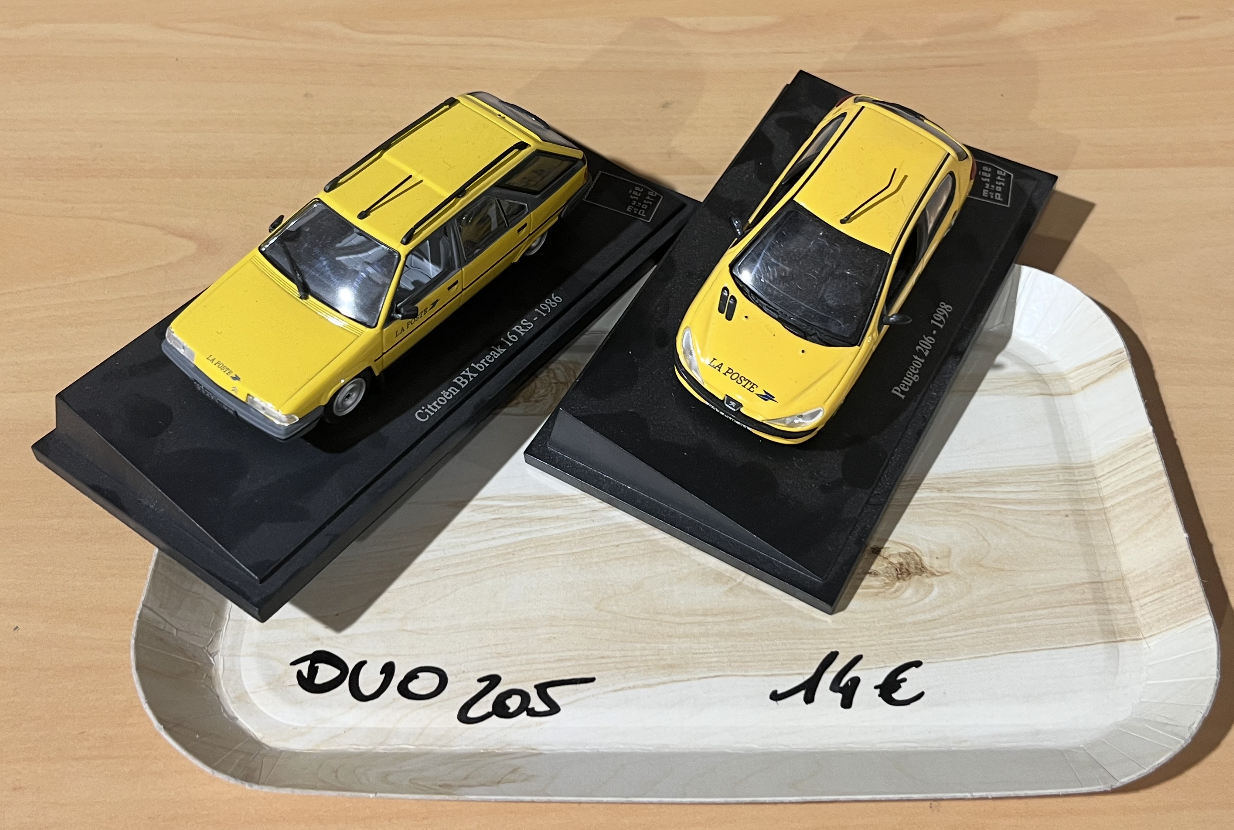 DUO LA POSTE 1/43