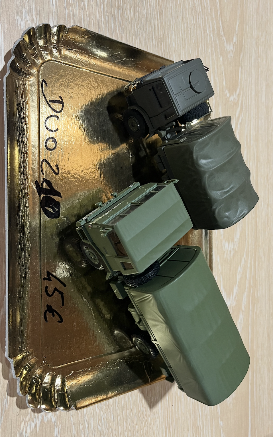 DUO CAMION FRANCAIS MILITAIRE 1/43