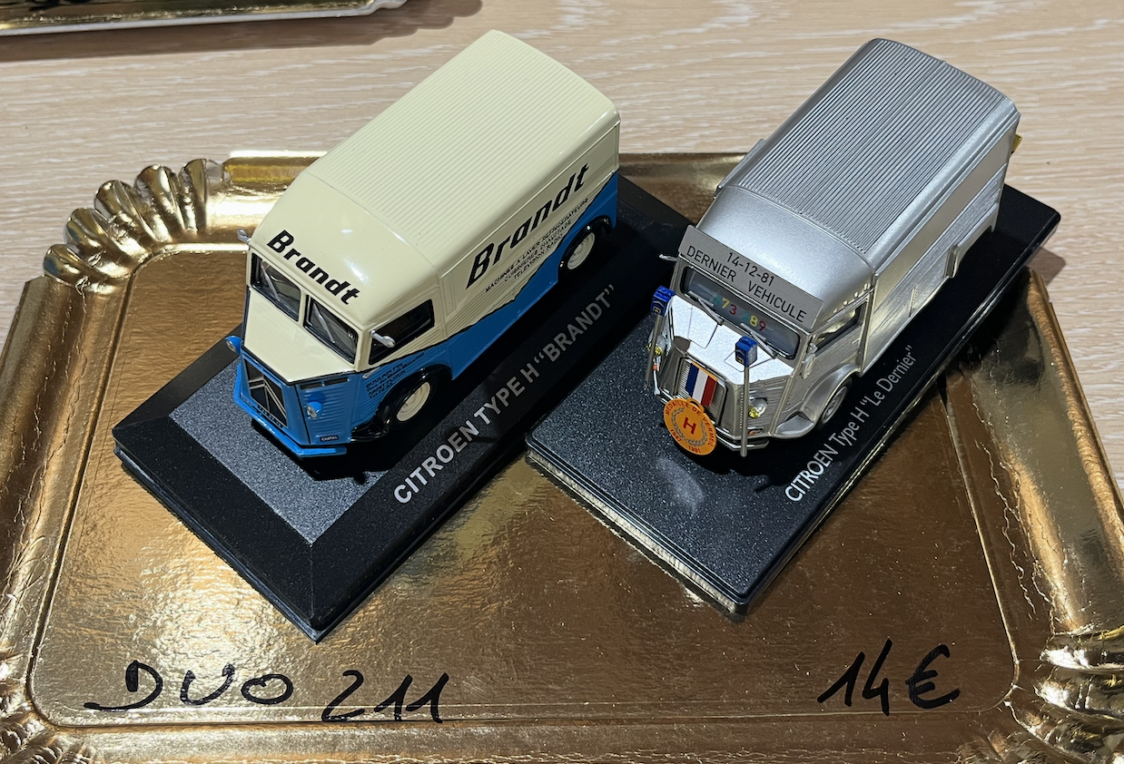DUO CITROEN TYPE H 1/43