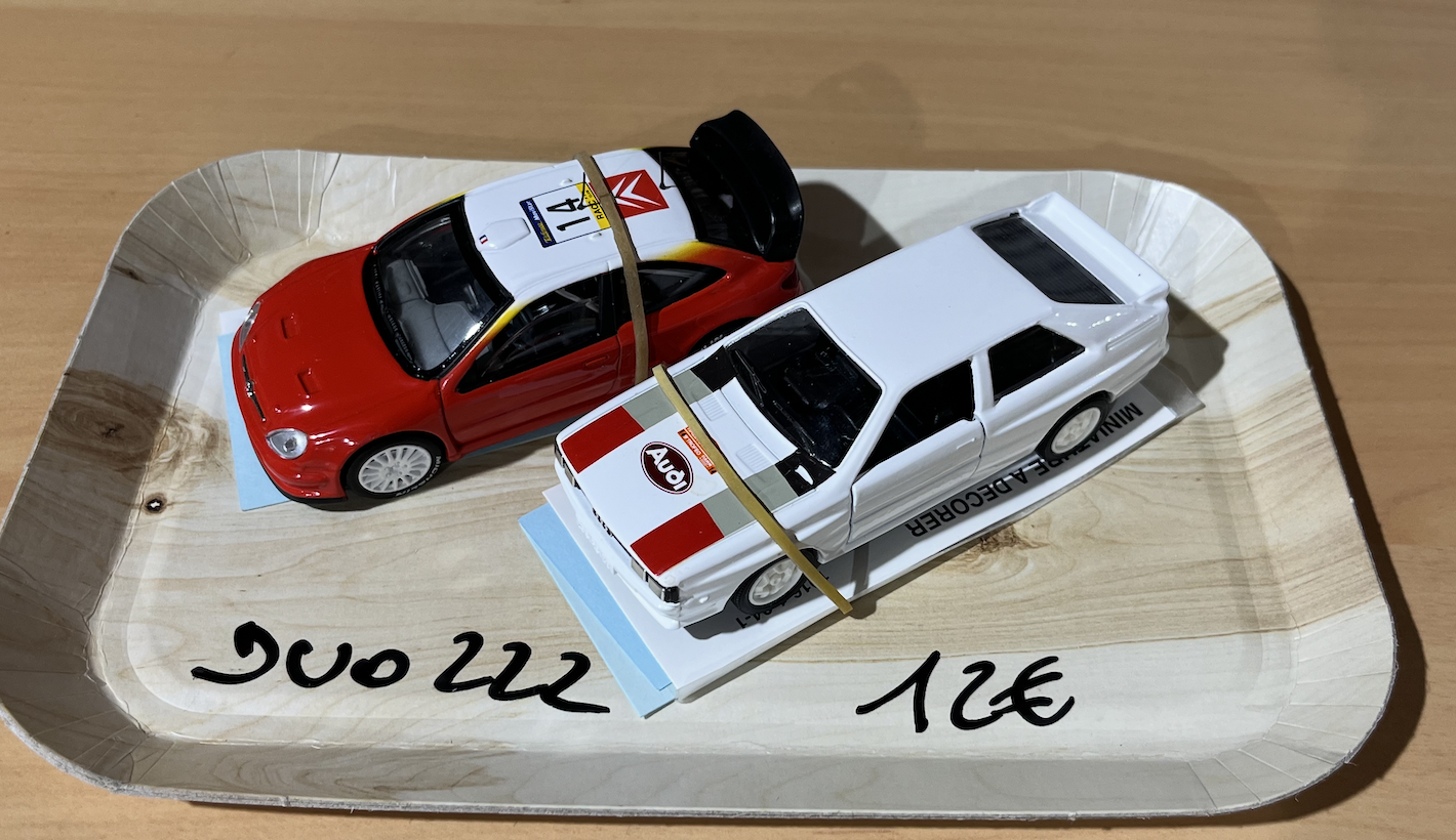 DUO IXO RALLY 1/43