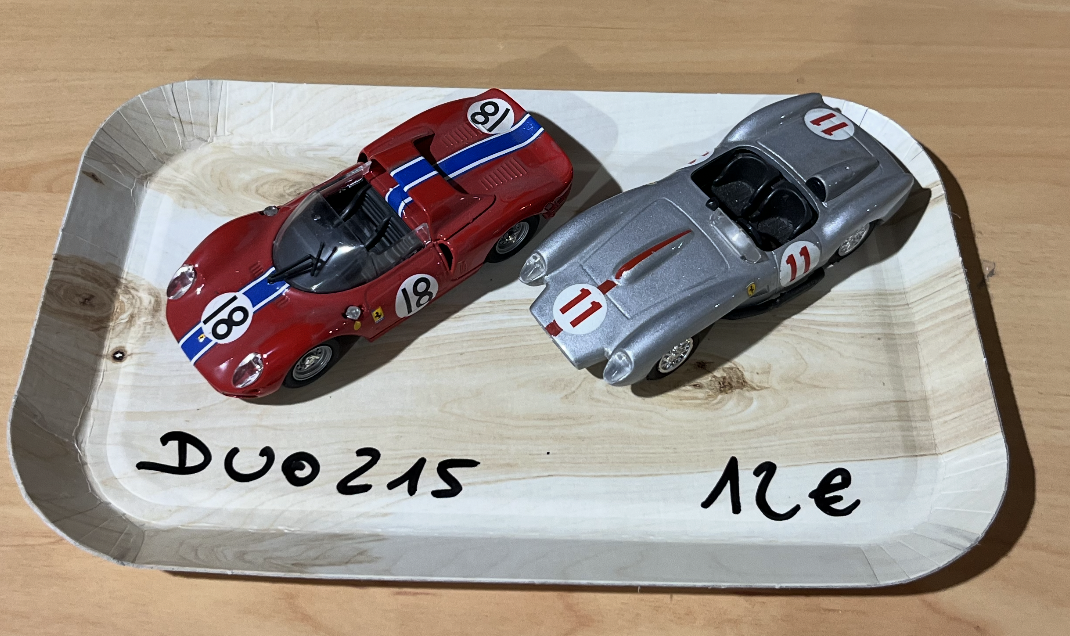 DUO FERRARI  LE MANS 1/43