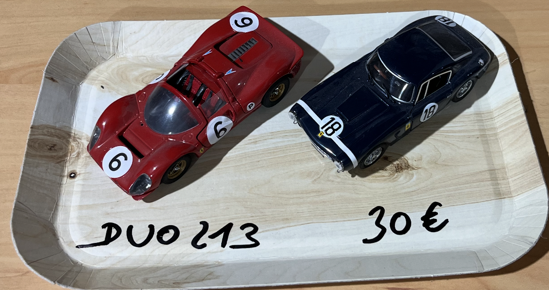DUO FERRARI JOUEF 1/43