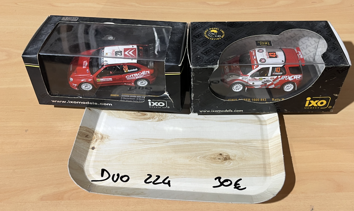 DUO IXO RALLY 1/43