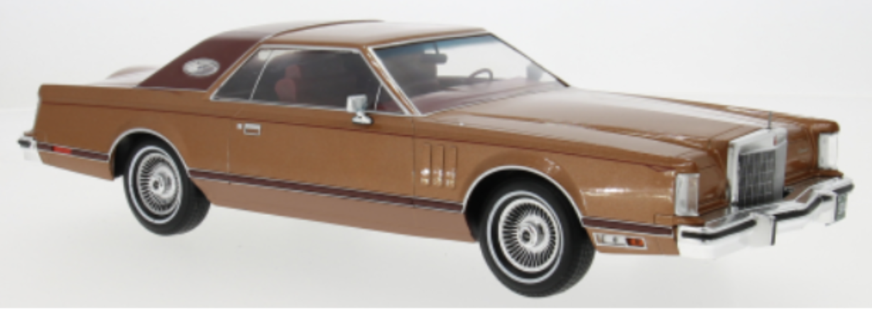Lincoln Continental Mark V 1978 Cuivre 1/18 MODEL CAR