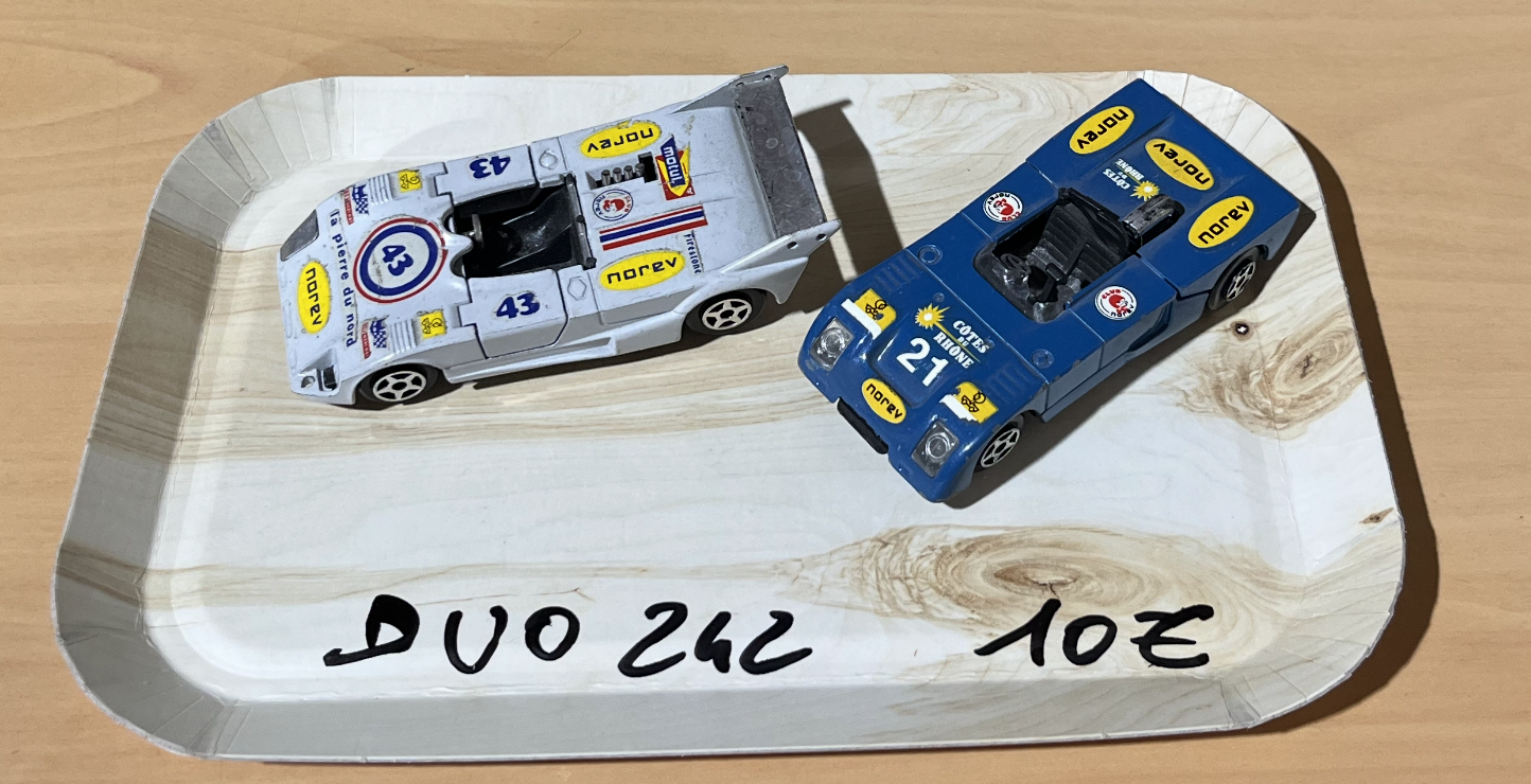 DUO NOREV JET CAR 1/43