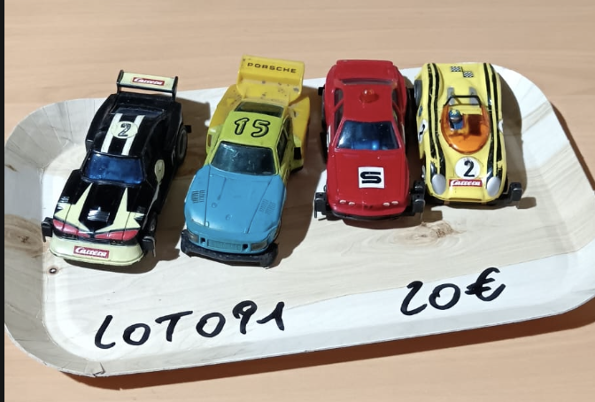 LOT CARRERA SLOT 1/64
