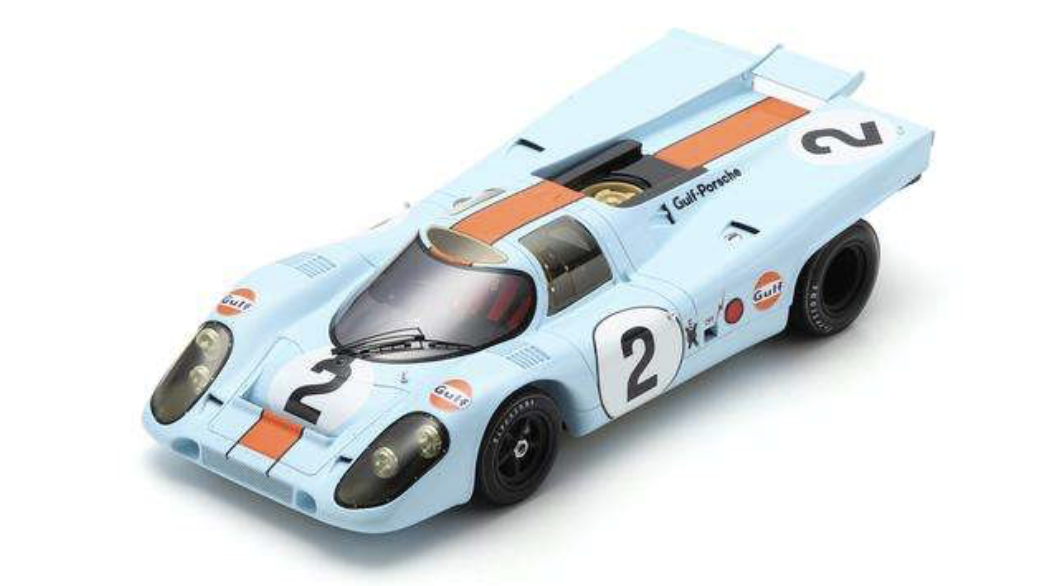 PORSCHE 917 K NO.2 WINNER 24H DAYTONA 1971 P. RODRIGUEZ - J. OLIVER 1/18 SPARK