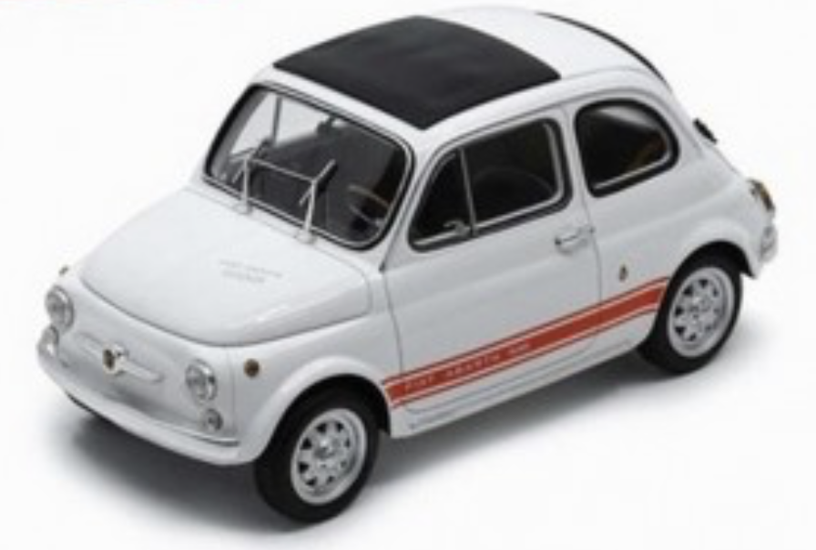 FIAT 500 Abarth 595 SS 1965 blanche 1/18 SCHUCO