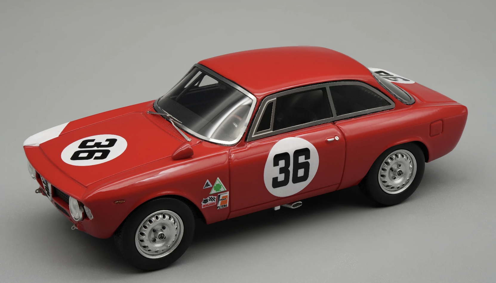Alfa Romeo Giulia 1600 Sprint GTA 1966 Sebring Driver: J.Rindt Car #36 TECNO MODEL 1/43