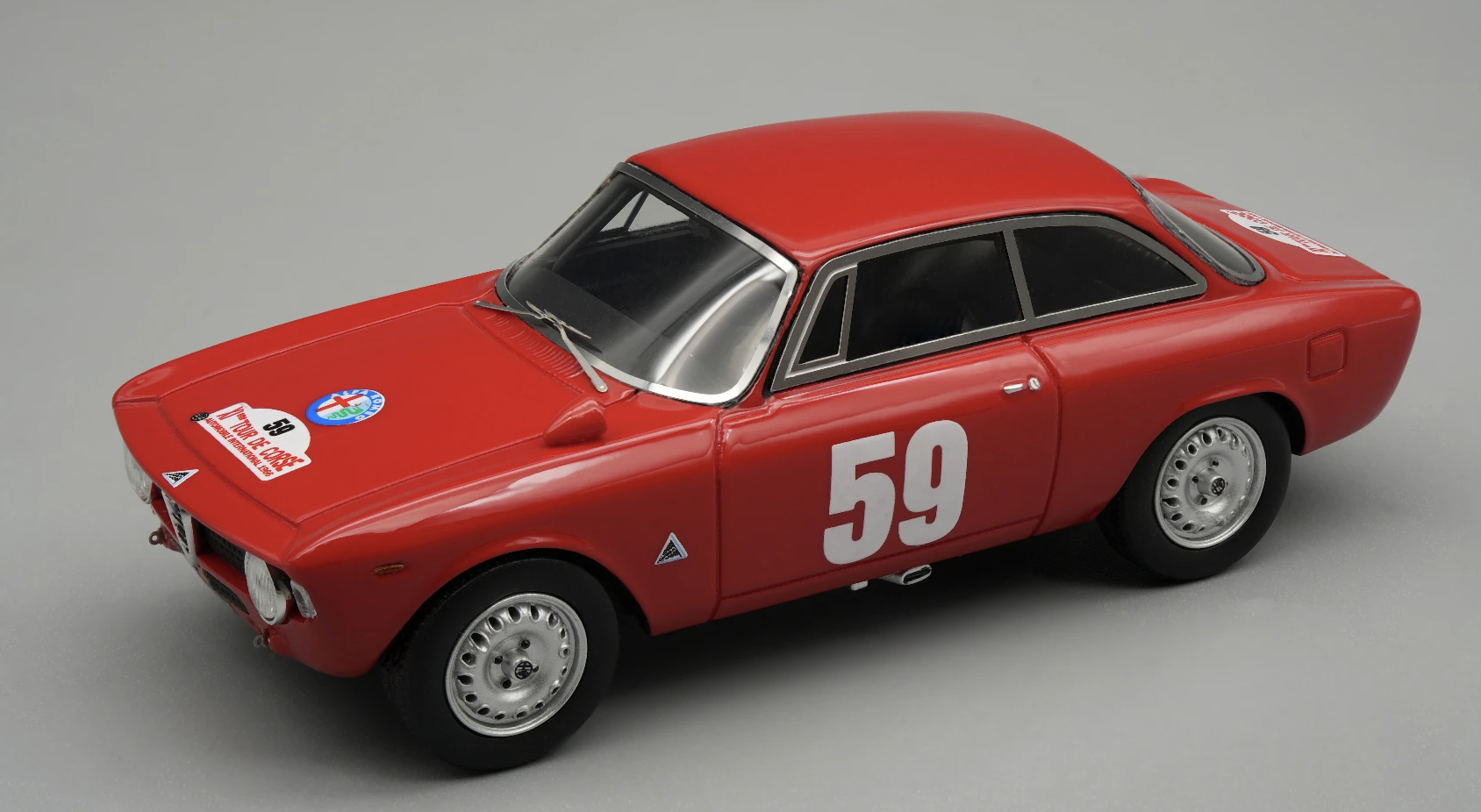 Alfa Romeo Giulia 1600 Sprint GTA 1965 Tour de Corse Driver: L.Bianchi Car #59 TECNO MODEL 1/43