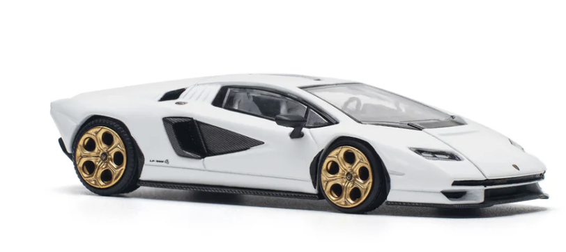 LAMBORGHINI COUNTACH LPI 800-4 BIANCO SIDERALE POPRACE 1/64