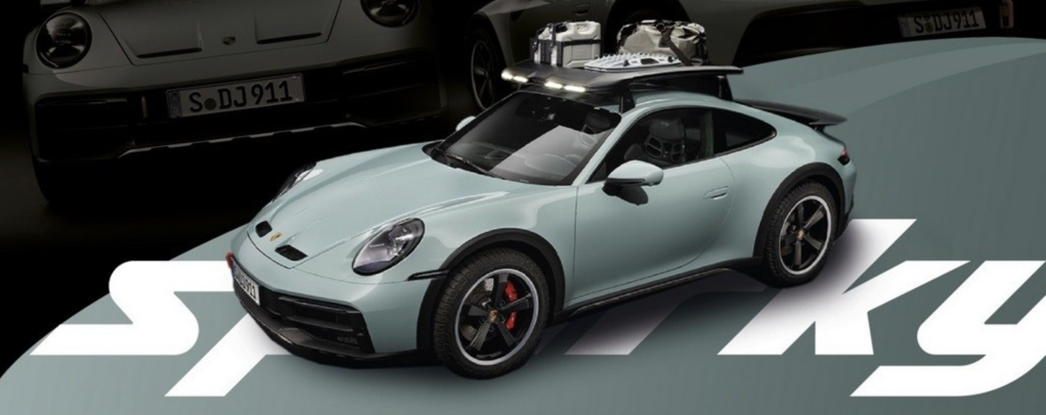 PORSCHE 911 Dakar 3.0 2023 - Shade Green 1/64 SPARK