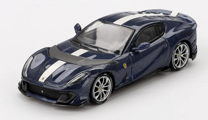 FERRARI 812 COMPETITIZONE BLU TOUR DE FRANCE 1/64 BBR