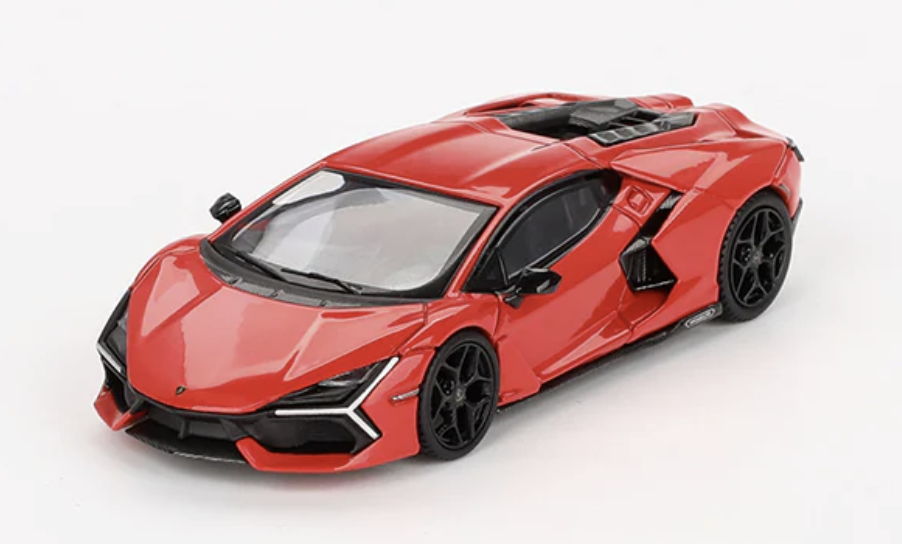 LAMBORGHINI REVUELTO ARANCIO DAC LUCIDO 1/64 MINI GT