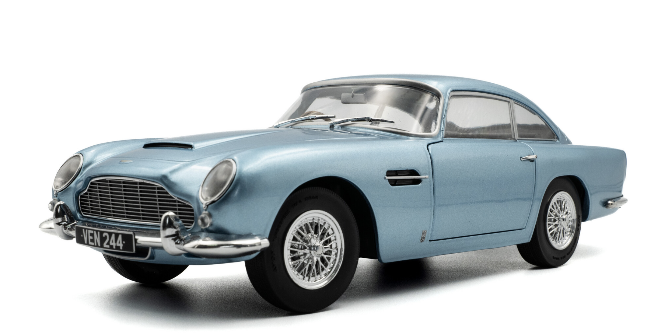 ASTON MARTIN DB5 – LIGHT METALLIC BLUE – 1964 SOLIDO 1/18