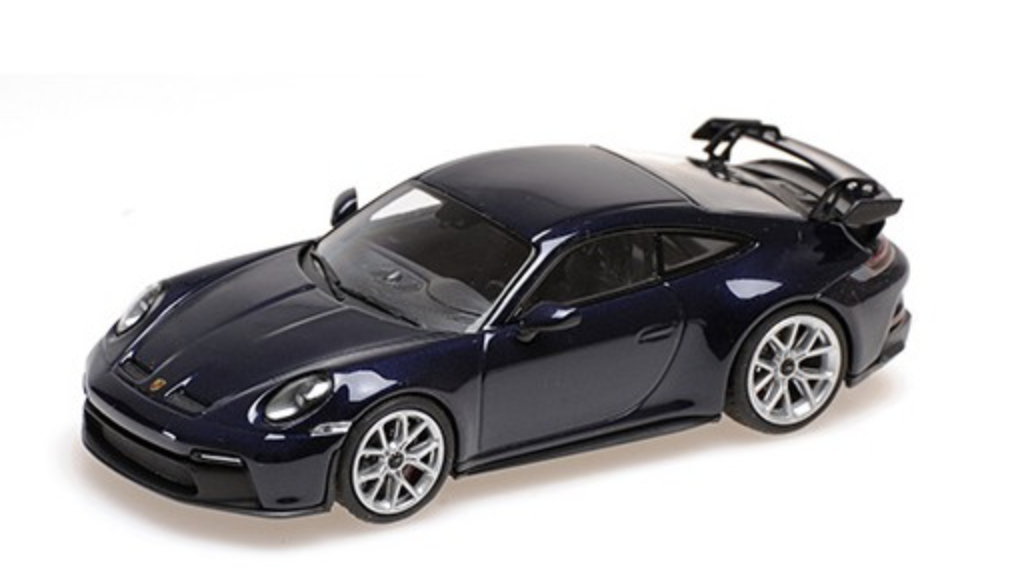 PORSCHE 911 GT3 2020 BLUE METALLIC 1/43 MINICHAMPS