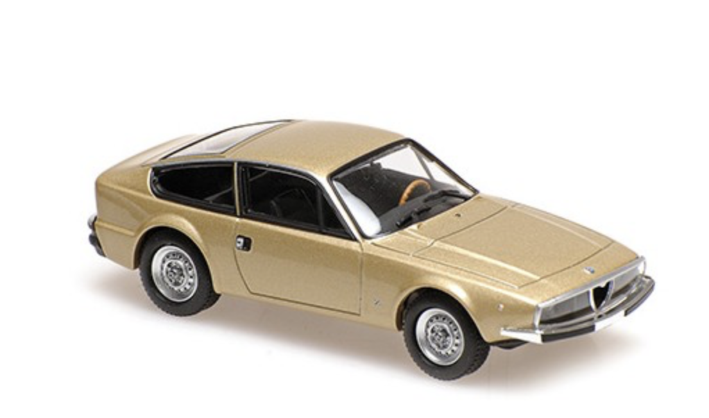Alfa Romeo 1600 Junior Z 1972 Gold 1/43 MAXICHAMPS