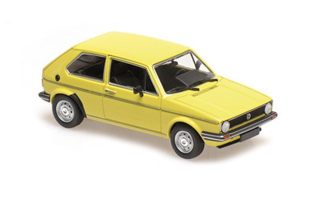 Volkswagen Golf 1 1980 Yellow 1/43 MAXICHAMPS