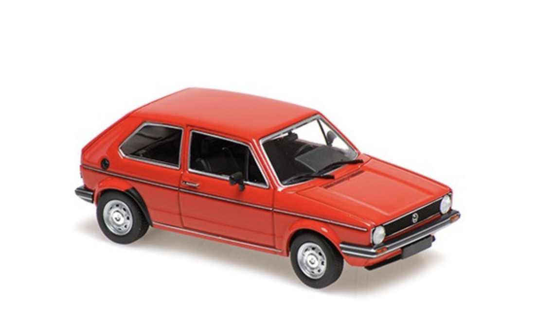 Volkswagen Golf 1 1980 Red 1/43 MAXICHAMPS