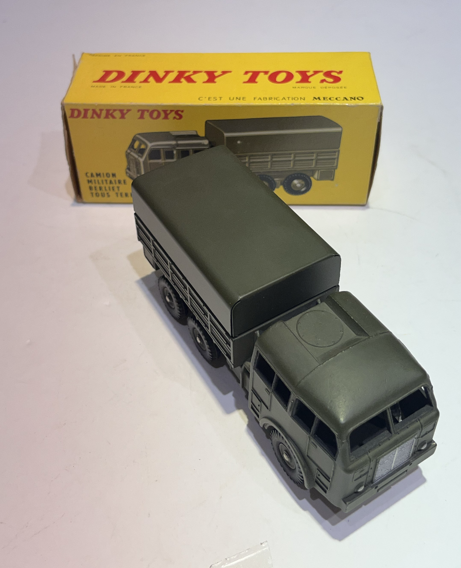 BERLIET CAMION MILITAIRE GAZELLE DINKY 1/43
