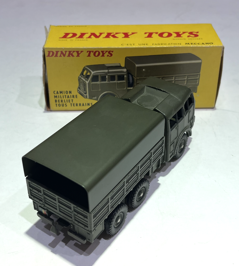 BERLIET CAMION MILITAIRE GAZELLE DINKY 1/43
