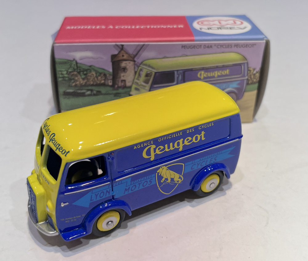 PEUGEOT D4A "CYCLES PEUGEOT" CIJ 1/43