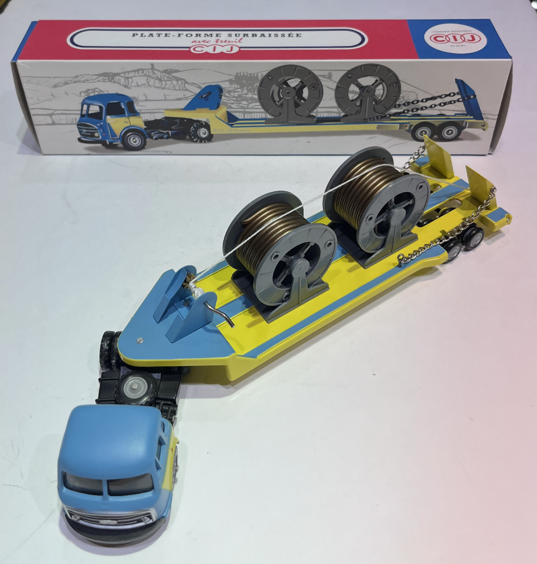 RENAULT SAVIEM LRS PORTE-CABLES CIJ 1/43