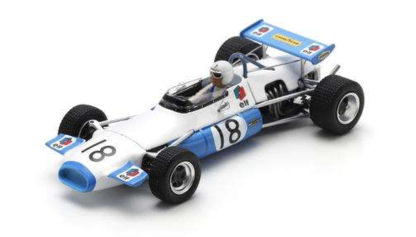 BRABHAM BT30 NO.18 PAU GP F2 1970 JACK BRABHAM SPARK 1/43