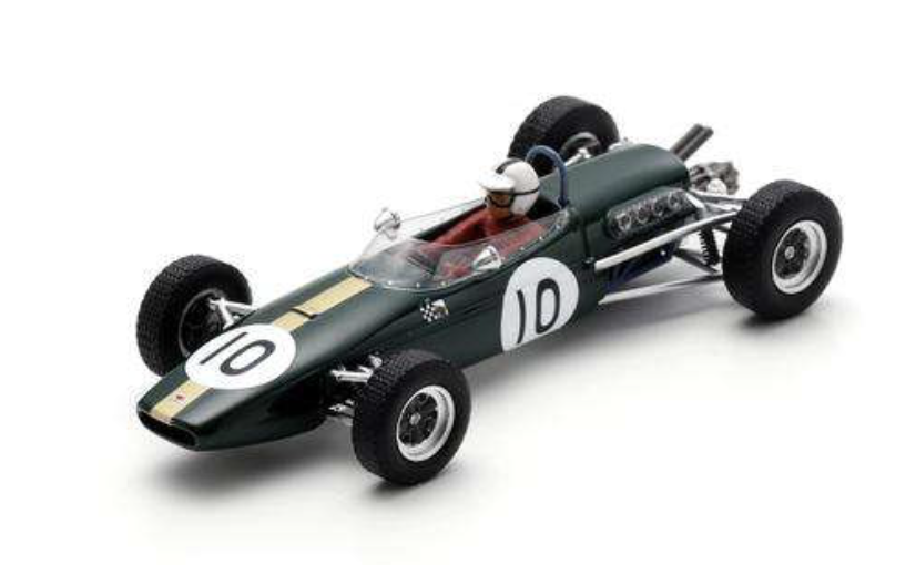 BRABHAM BT18 HONDA NO.10 WINNER F2 ROUEN GP 1966 DENNY HULME SPARK 1/43