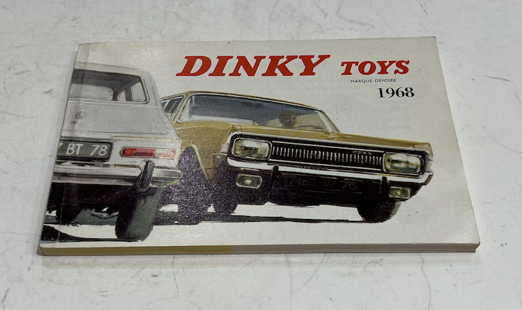 CATALOG DINKY TOYS 1968