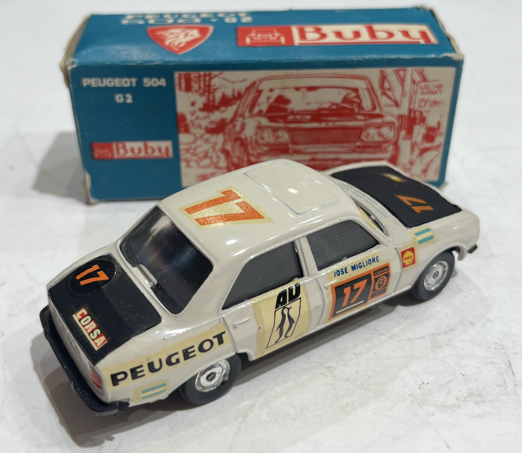 PEUGEOT 504 G2 COURS BUBY 1/43