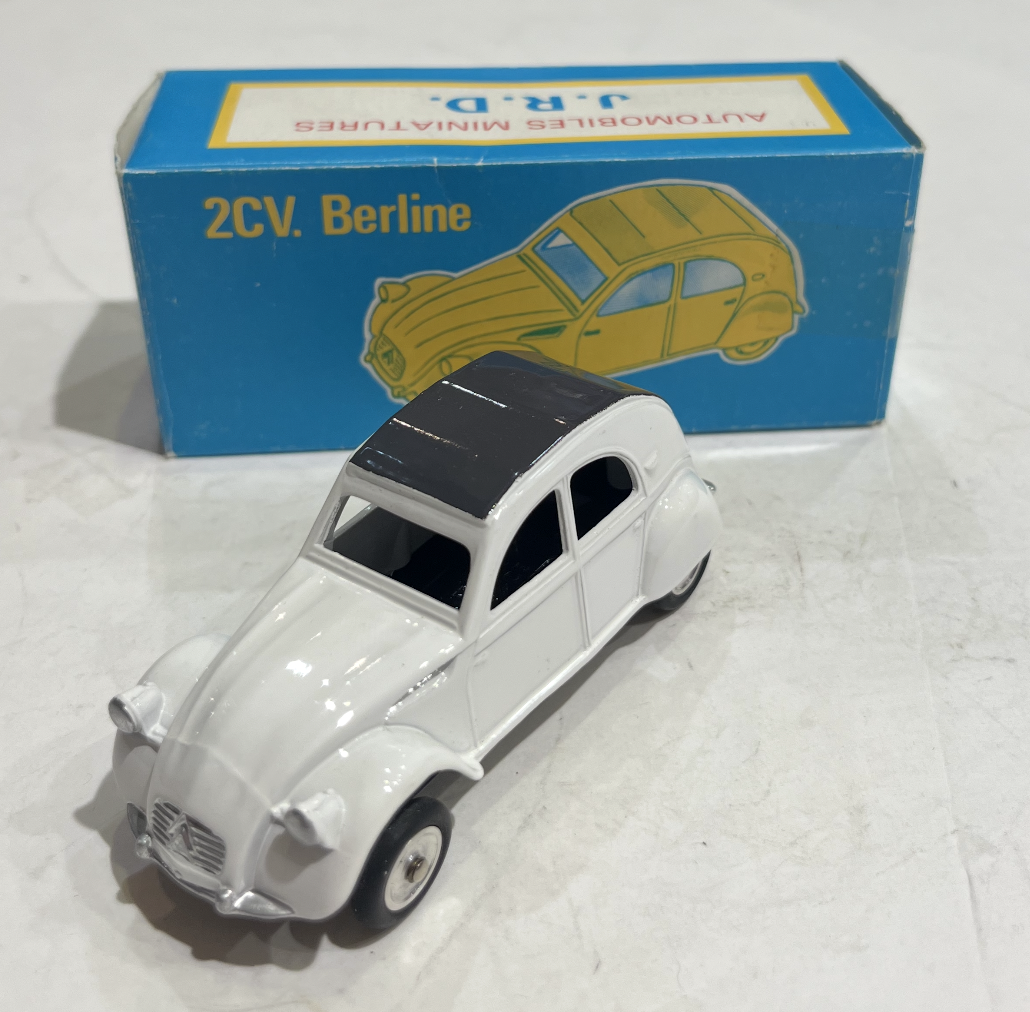 CITROEN BERLINE 2CV BLANC JRD 1/43°