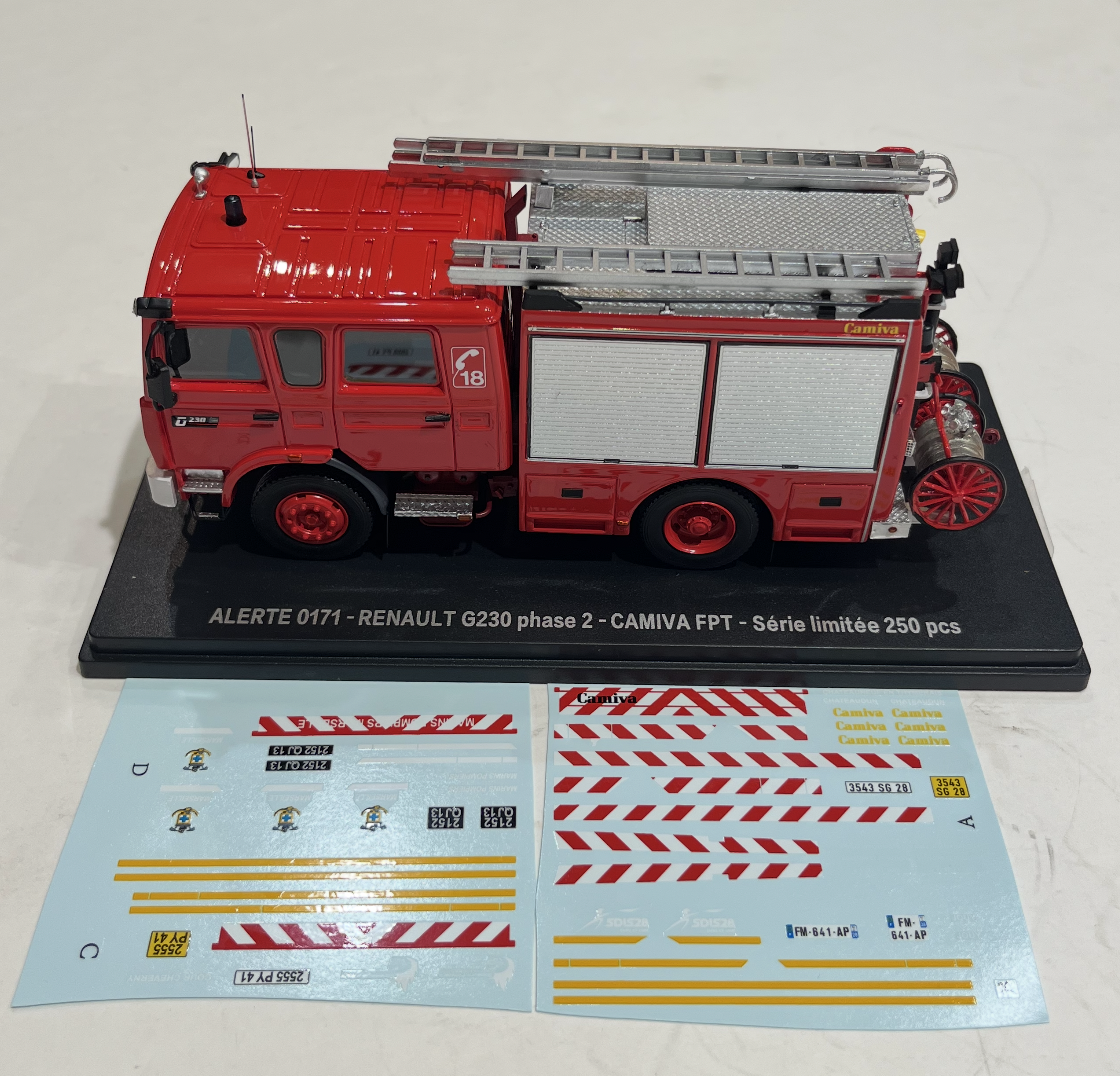 REANULT G230 PHASE 2 CAMIVA FPT 1/43 ALERTE