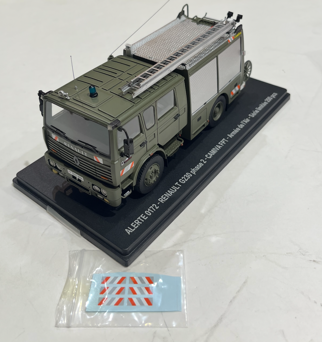 REANULT G230 PHASE 2 CAMIVA FPT ARMEE DE L'AIR 1/43 ALERTE