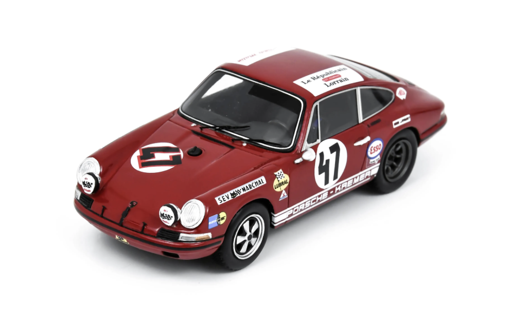 PORSCHE 911S NO.47 7TH LE MANS 24H 1970 N. KOOB - E. KREMER SPARK 1/43