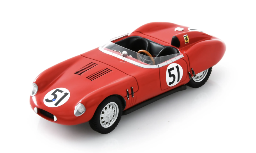 OSCA SPORT 750 NO.51 LE MANS 24H 1959 PEDRO - RICARDO RODRIGUEZ SPARK 1/43