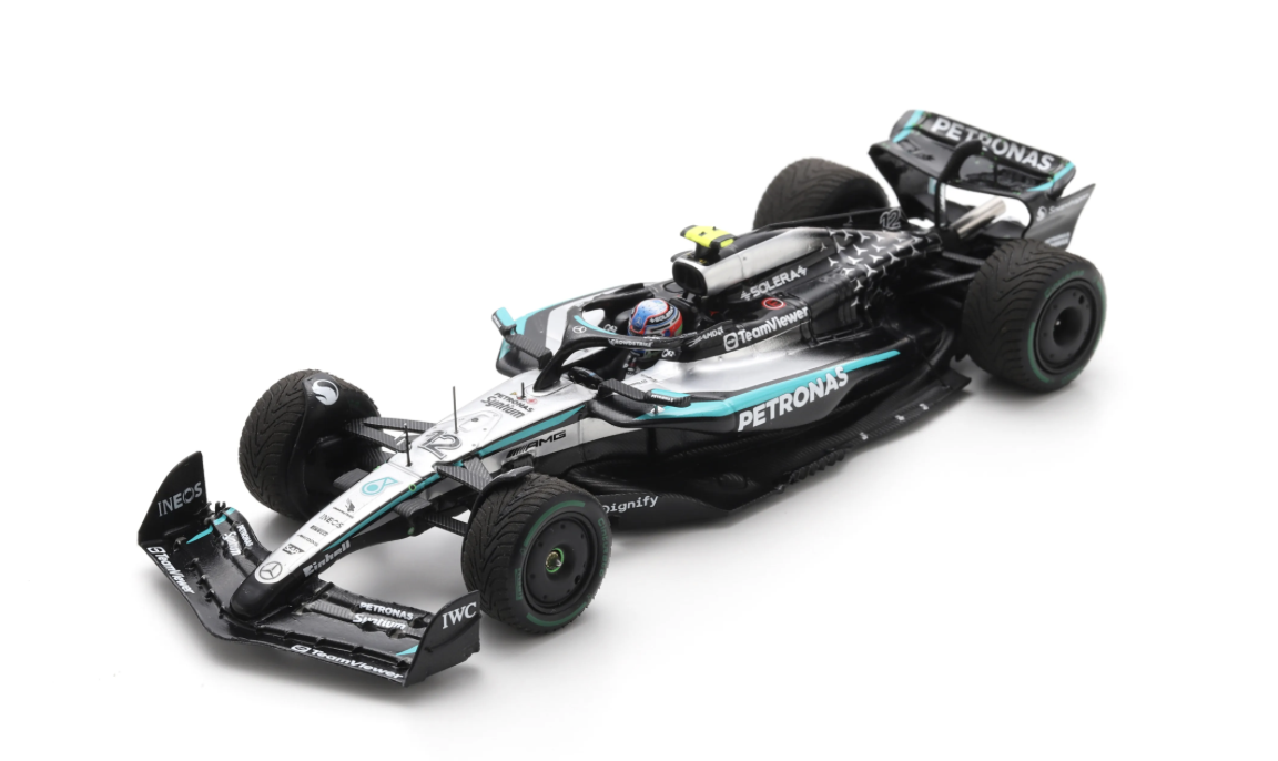 MERCEDES W16 NO.12 MERCEDES-AMG PETRONAS FORMULA ONE TEAM 4TH AUSTRALIAN GP 2025 KIMI ANTONELLI SPARK 1/43