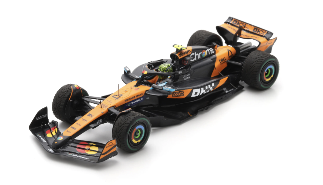 MCLAREN MCL39 NO.4 MCLAREN FORMULA 1 TEAM WINNER AUSTRALIAN GP 2025 LANDO NORRIS SPARK 1/43