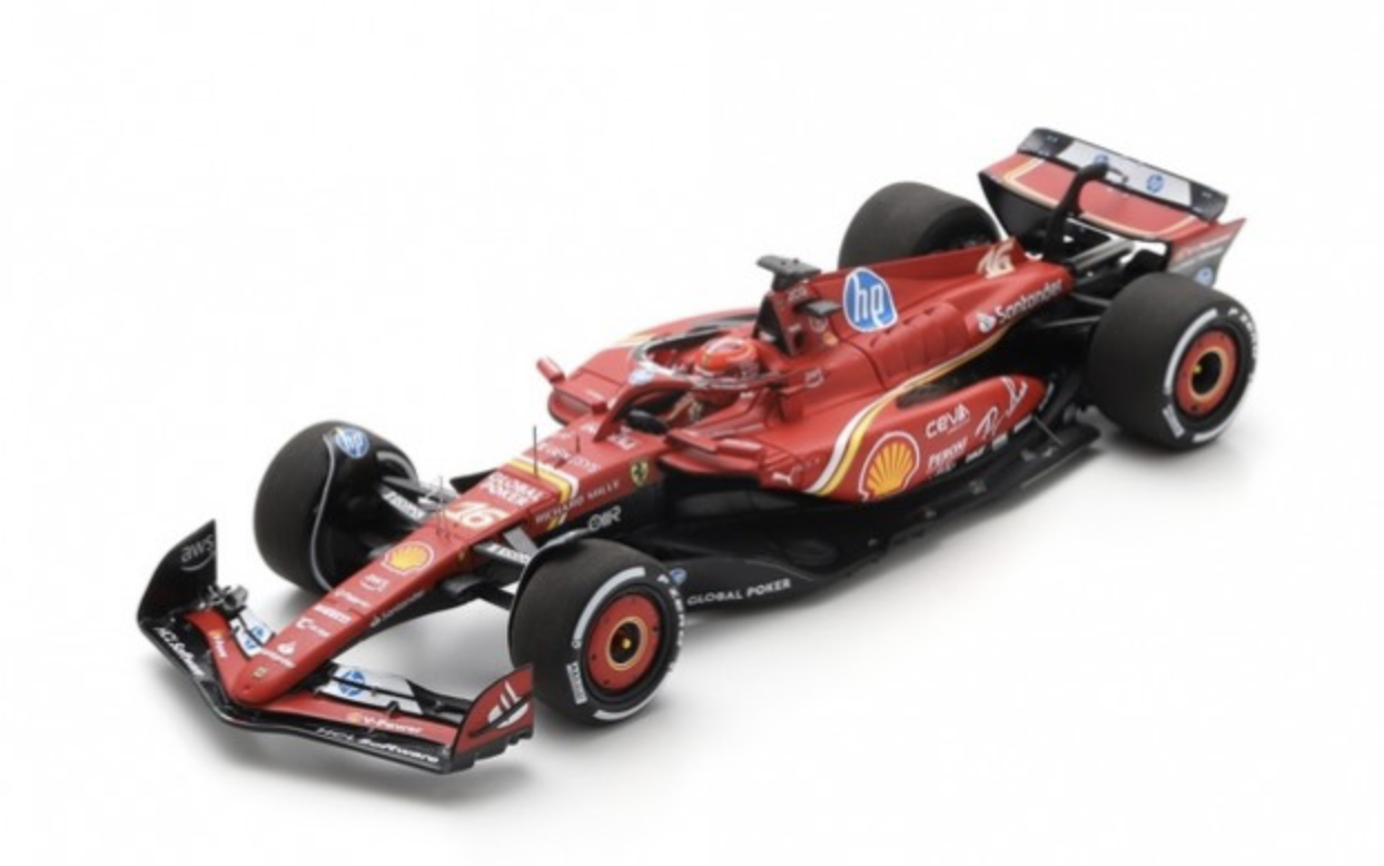 FERRARI SF-24 N°16 Vainqueur GP Austin 2024 Charles Leclerc LOOKSMART 1/43