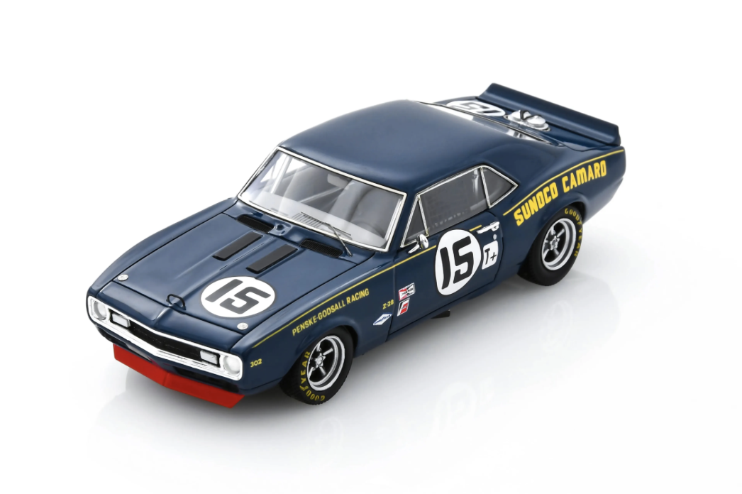 CHEVROLET CAMARO NO.15 3RD 12H SEBRING 1968 M. DONOHUE - C. FISHER SPARK 1/43