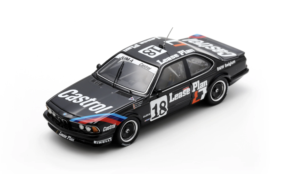 BMW 635 CSI NO.18 24H SPA 1986 TH. BOUTSEN - H. HEYER - E. CALDERARI  SPARK 1/43