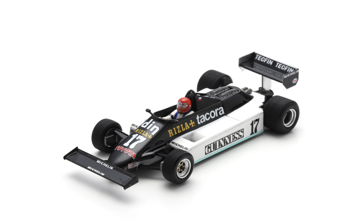 MARCH 811 NO.17 SAN MARINO GP 1981 ELISEO SALAZAR SPARK 1/43